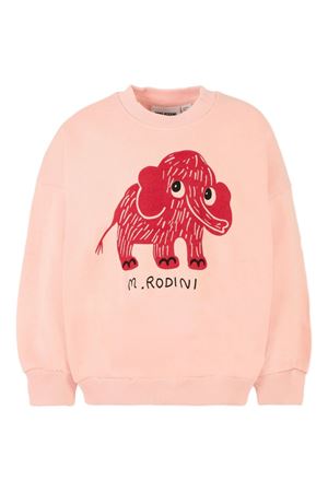 felpa in cotone rosa MINI RODINI KIDS | 2572010528PINK